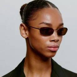 A. Kjaerbede solbriller - Jack matte brown