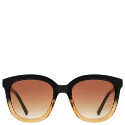 A. Kjærbede solbriller - Billy black/brown transparent