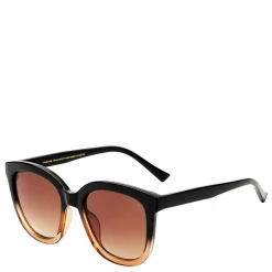 A. Kjærbede solbriller - Billy black/brown transparent