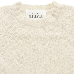 Aiayu strik - Toba pure ecru
