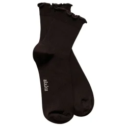 Aiayu strømper - Cotton Frill chocolate