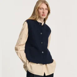 Aiayu vest - Elva navy