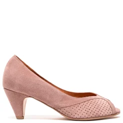 Anonymous Copenhagen stilet - Tiffany Calf Suede burned rose