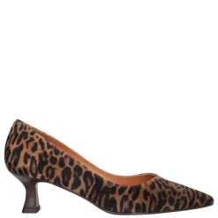 Billi Bi pump - A7462 leopardo cuoio suede