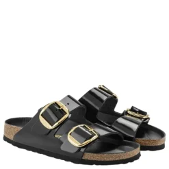 Birkenstock sandal - 1021476 Arizona High-Shine Big Buckle black