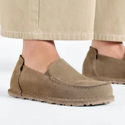 Birkenstock sko - 1027517 Utti Slip On grey taupe