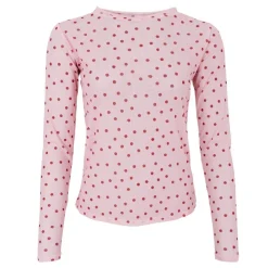 Black Colour bluse - Annie Mesh rose dot