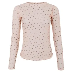 Black Colour bluse - Annie Mesh powder dot