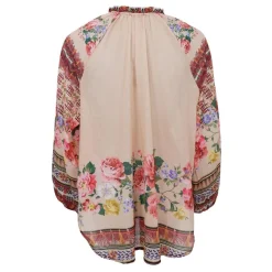 Black Colour bluse - Dahlia creme