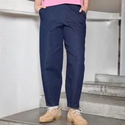 Black Colour bukser - Denice Denim Barrel denim