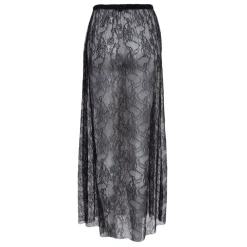 Black Colour nederdel - Franka Lace black
