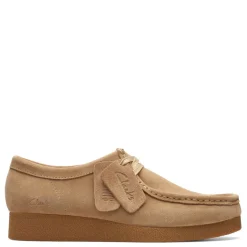 Clarks sko - Wallabee dark sand suede
