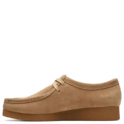 Clarks sko - Wallabee dark sand suede