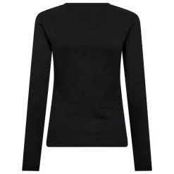 Co'couture bluse - Granny Emboridery LS black