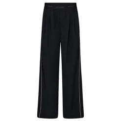 Co'couture bukser - Amina Split Panel black