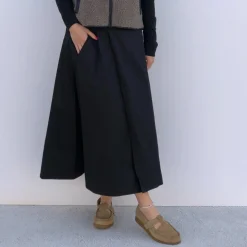 Co'couture nederdel - Cotton Crisp Midi black