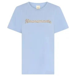 Heartmade t-shirt - Efia Logo dusty blue