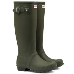 Hunter gummistøvler - Original Tall dov/dark olive