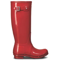 Hunter gummistøvler - Original Tall Gloss mlr/military red