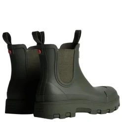 Hunter gummistøvler - Unisex Elements Elastic Chelsea dov/dark olive