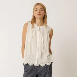 Indi & Cold top - Camiseta Sk431 crudo