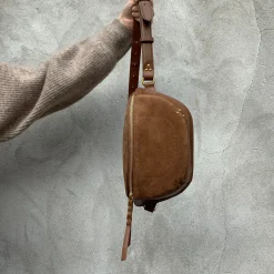 Jerome Dreyfuss bumbag - Lino tabac grainé