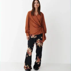 Karmamia Copenhagen bukser - Lou poppy bouquet