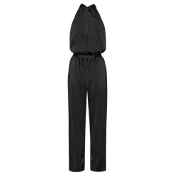 Karmamia Copenhagen buksedragt - Delia Jumpsuit semi rich black