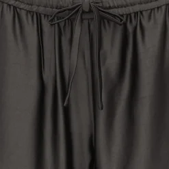 Karmamia Copenhagen bukser - Garcia black rich satin