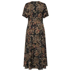 Karmamia Copenhagen kjole - Faye Maxi melange noir