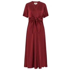 Karmamia Copenhagen kjole - Faye Maxi semi rich merlot