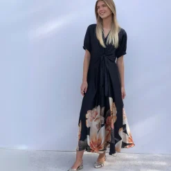 Karmamia Copenhagen kjole - Faye Maxi blossom