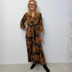 Karmamia Copenhagen kjole - Faye LS tawny flower