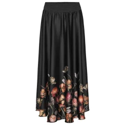 Karmamia Copenhagen nederdel - Savannah black blossom