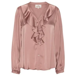 Karmamia Copenhagen skjorte - Sophia semi rich vintage rose