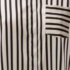 Karmamia Copenhagen skjorte - Mason black stripe