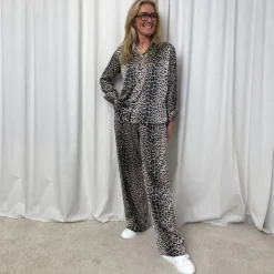 Karmamia Copenhagen skjorte - Joseph nude leopard