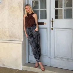 Karmamia Copenhagen top - Florence brown
