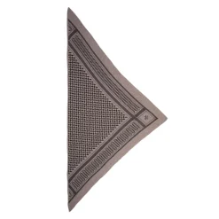 Lala Berlin tørklæde - Triangle Trinity Classic M stradivari dark brown melange