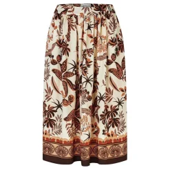 Lollys Laundry nederdel - Ella Midi creme