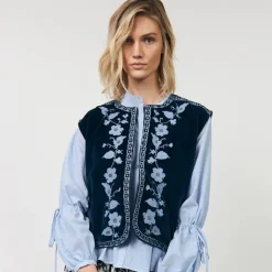Lollys Laundry vest - Bin blue