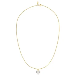 Maanesten halskæde - 2733A Leni guldbelagt