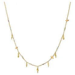 Maanesten halskæde - 2615A Toutsi guldbelagt