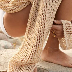 Pernille Corydon ankelkæde - A-725 Nelly sølv