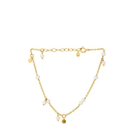 Pernille Corydon armbånd - B-434 Ocean Pearl guldbelagt