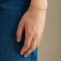 Pernille Corydon armbånd - B-719 Alba guldbelagt