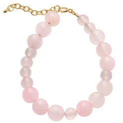 Pernille Corydon armbånd - B-526-G Blush guldbelagt