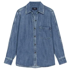 Rails skjorte - Atticus antique blue