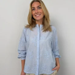 Second Female skjorte - Cavan halogen blue