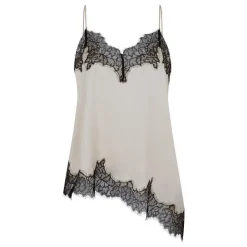 Second Female top - Lacia Contrast Strap cream/black